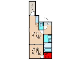 フジパレス新深江Ⅷ番館の物件間取画像